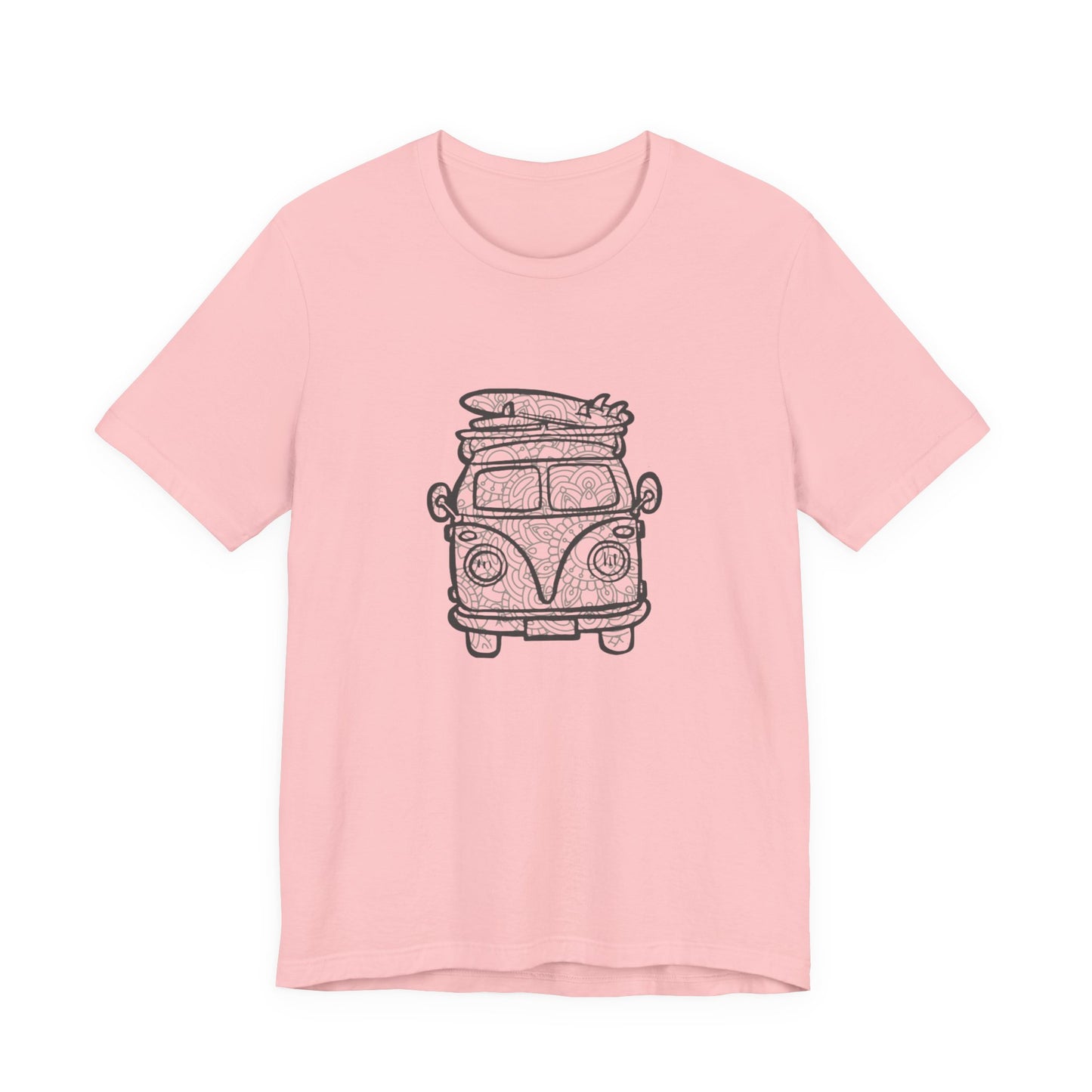 Vintage VW Mandala Surf Van T‑Shirt