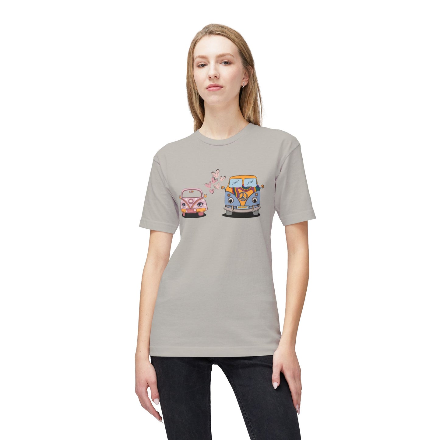 Retro VW Love Bug and Bus T-Shirt