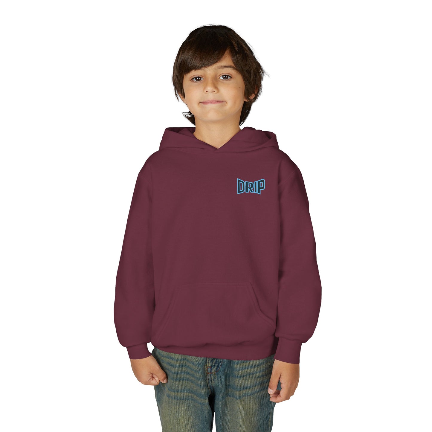 Youth Hoodie — "DRIP" Baseball - ‘Dedication, Respect, Integrity, Performance’