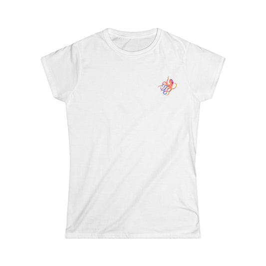 The Ocean Is Calling Women's Tee — Colorful Octopus T-Shirt