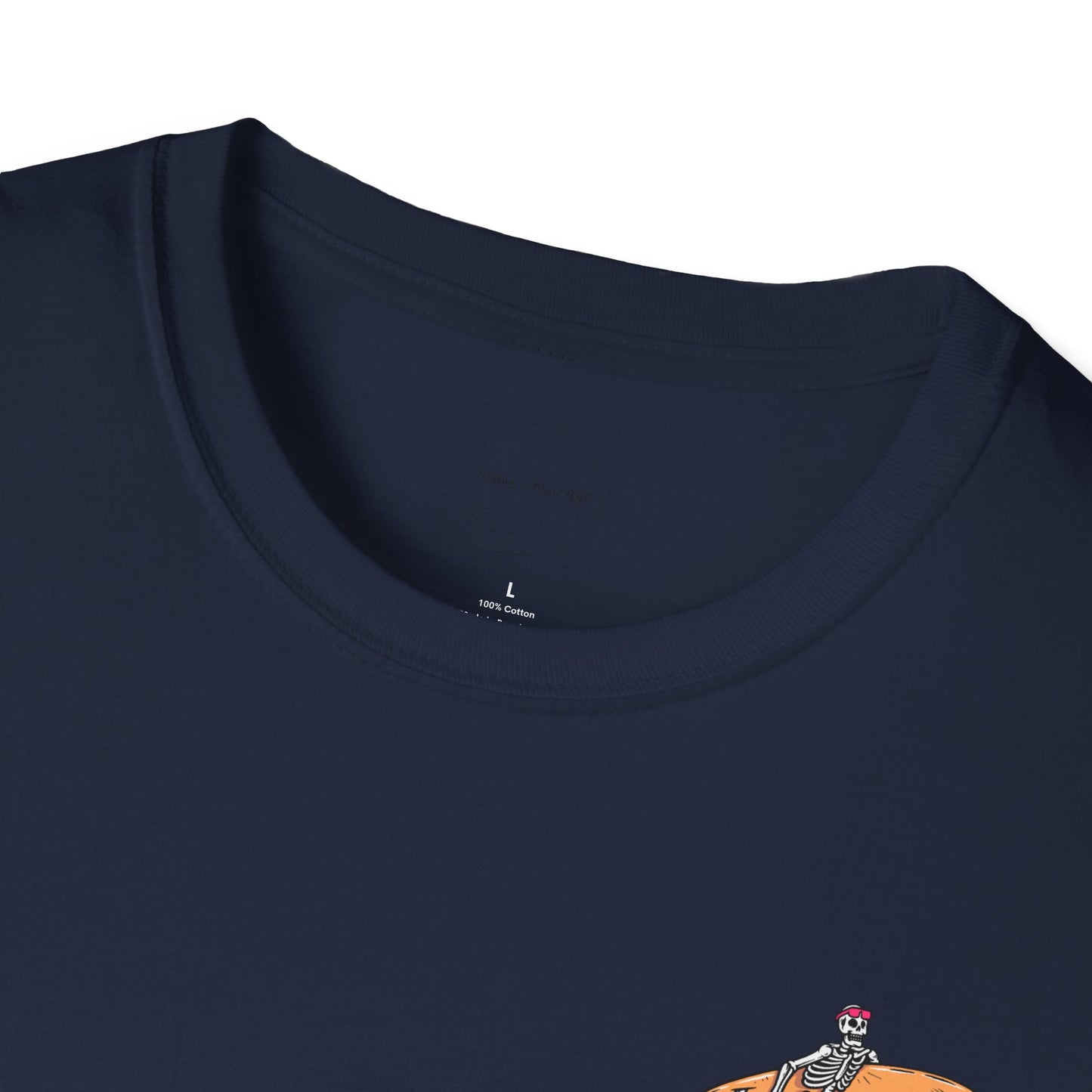 Skeleton Surfer, "Life's a Wave Catch It" Unisex T-Shirt