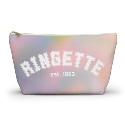 Ringette Accessory  and Cosmetic Bag — Pastel T-Bottom Toiletry and Accessory Bag