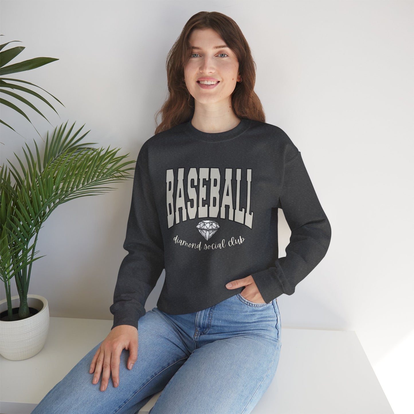 Baseball Diamond Social Club Crewneck Sweatshirt