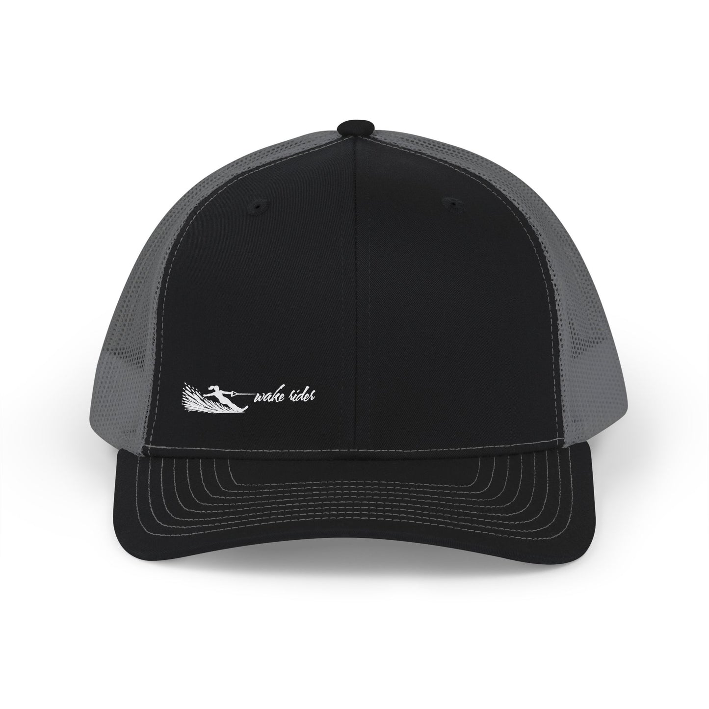 Wake Rider - Female Waterskier Trucker Cap — Minimal Surf Logo 'make this'