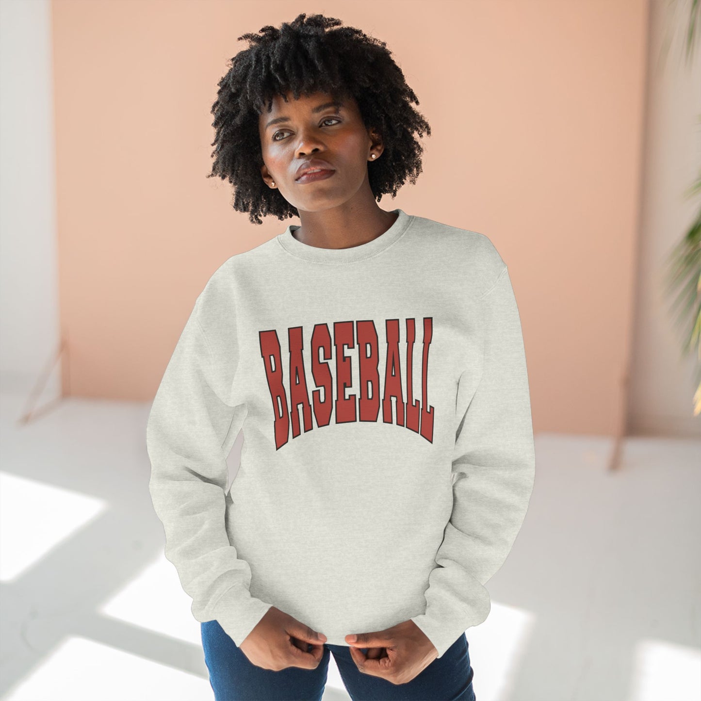 Baseball - Varsity Arch Crewneck Sweatshirt