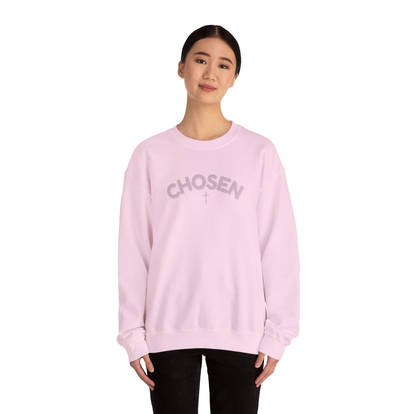 Chosen Cross Crewneck Unisex Sweatshirt