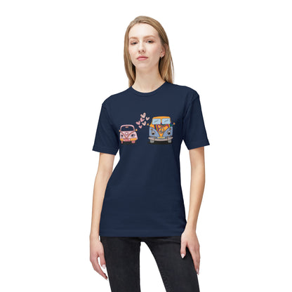 Retro VW Love Bug and Bus T-Shirt