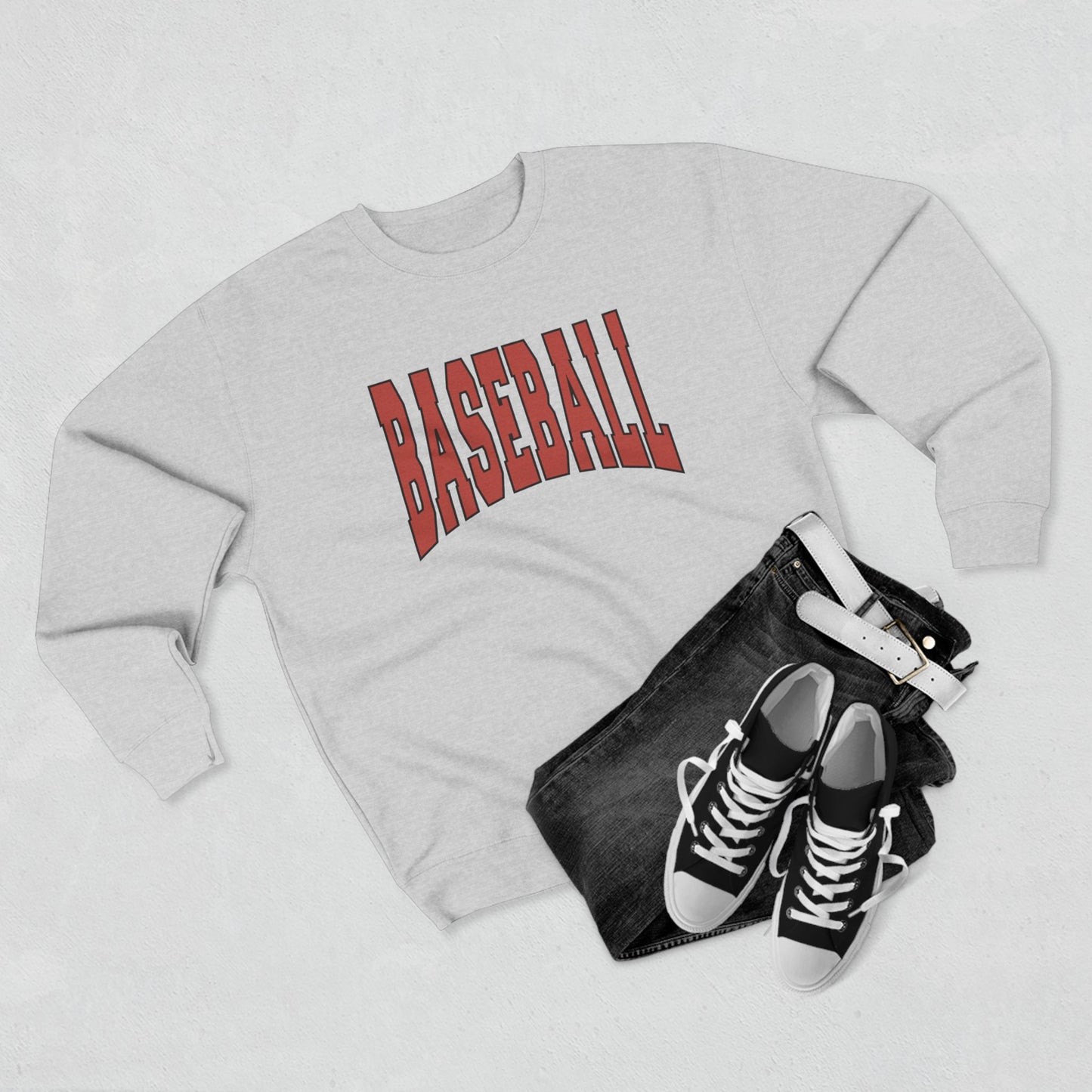 Baseball - Varsity Arch Crewneck Sweatshirt