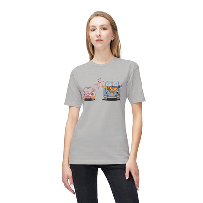 Retro VW Love Bug and Bus T-Shirt
