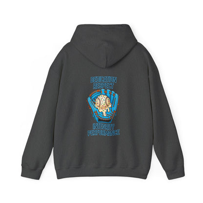Adult Hoodie — "DRIP" Baseball 'Dedication, Respect, Integrity, Performance' Hoodie