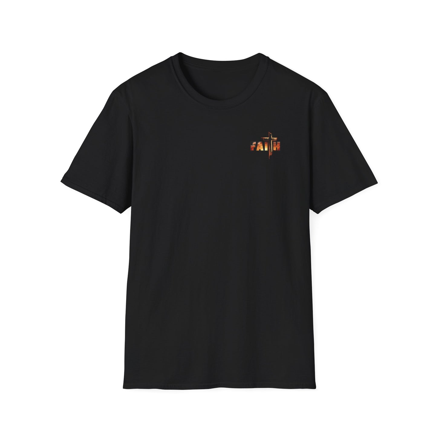 FAITH Sunrise Printed Cross T‑Shirt - Unisex