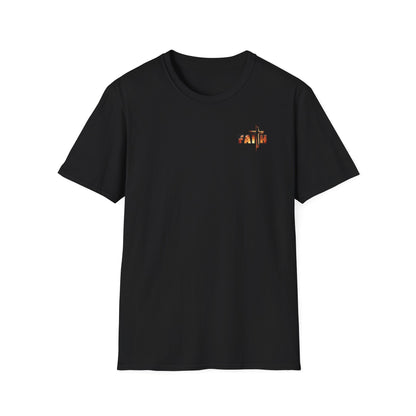 FAITH Sunrise Printed Cross T‑Shirt - Unisex