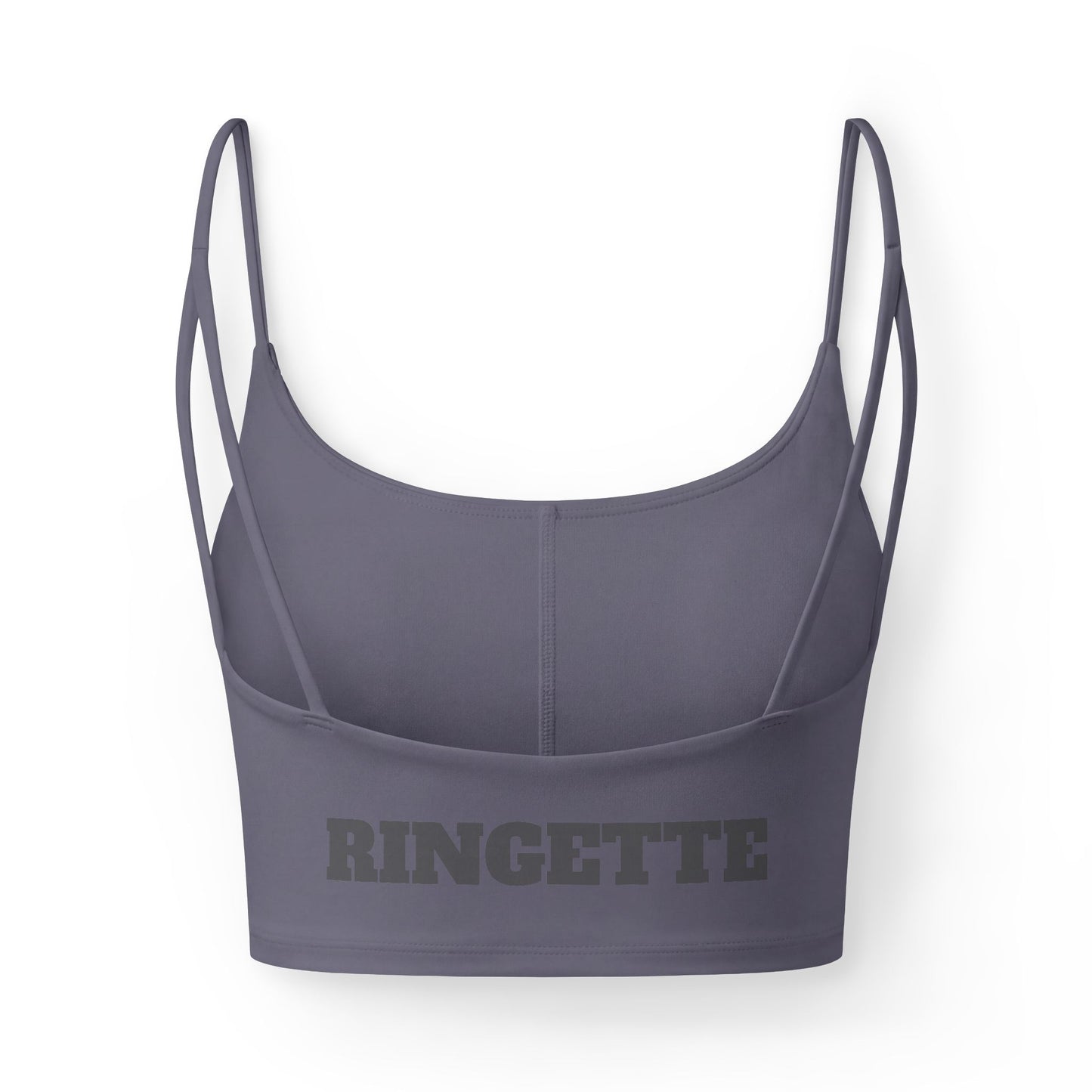 RINGETTE Women's Luxe Bra — Comfortable Sports Crop Top for Ringette Players