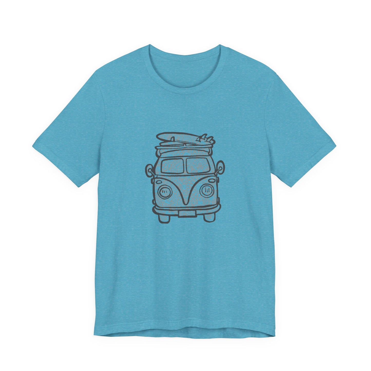 Vintage VW Mandala Surf Van T‑Shirt