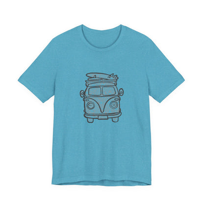 Vintage VW Mandala Surf Van T‑Shirt