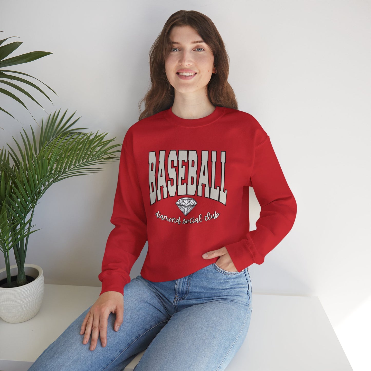 Baseball Diamond Social Club Crewneck Sweatshirt