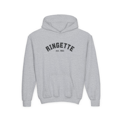 Ringette est. 1963 - Youth Varsity Arch Hoodie