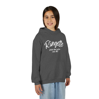 Ringette - Faster Than Hockey Since 1963 - Youth Ringette Hoodie