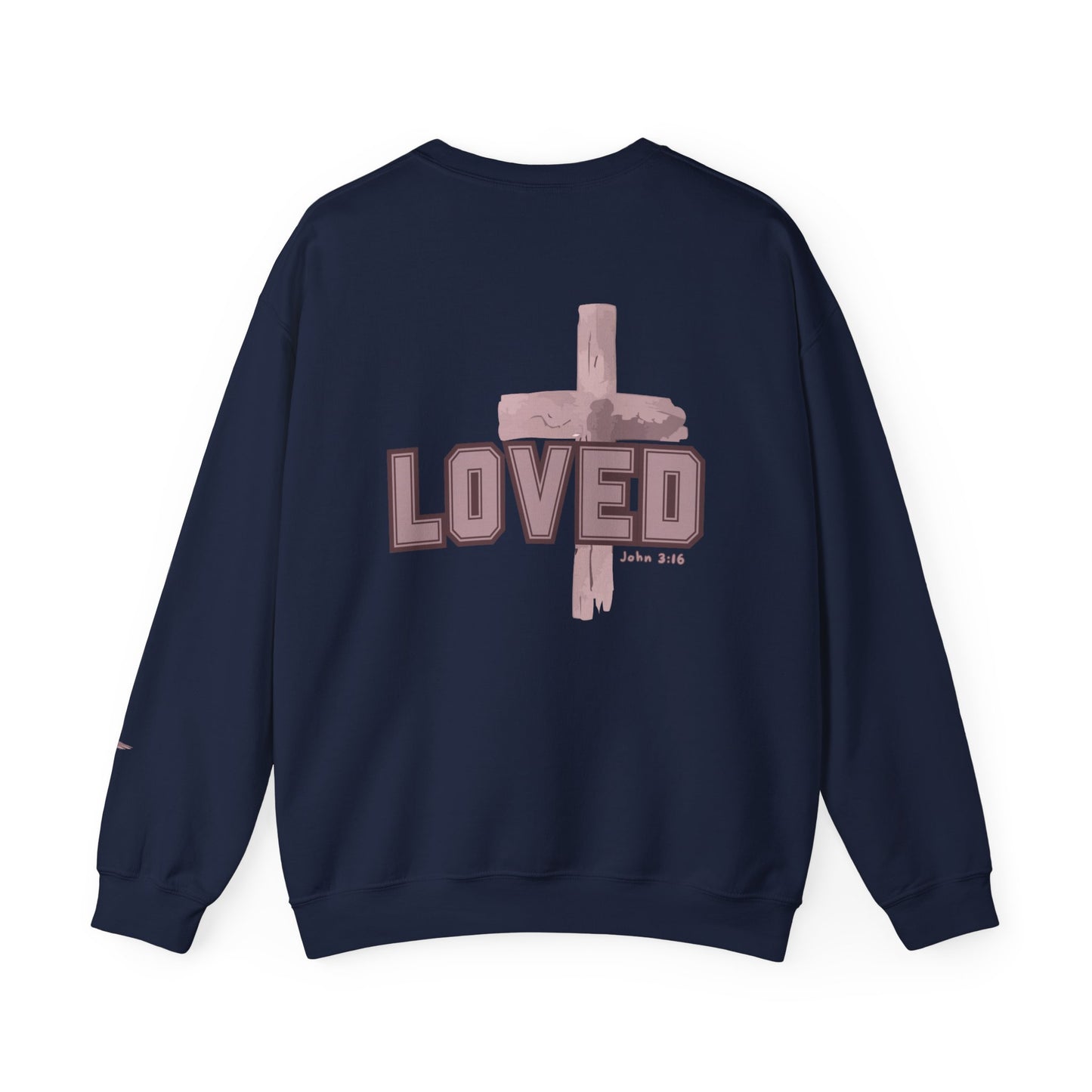 LOVED John 3:16 Unisex Crewneck Sweatshirt