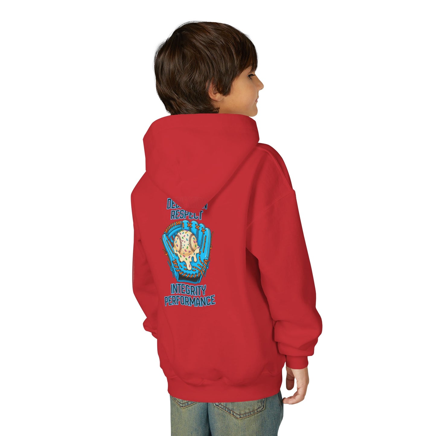 Youth Hoodie — "DRIP" Baseball - ‘Dedication, Respect, Integrity, Performance’