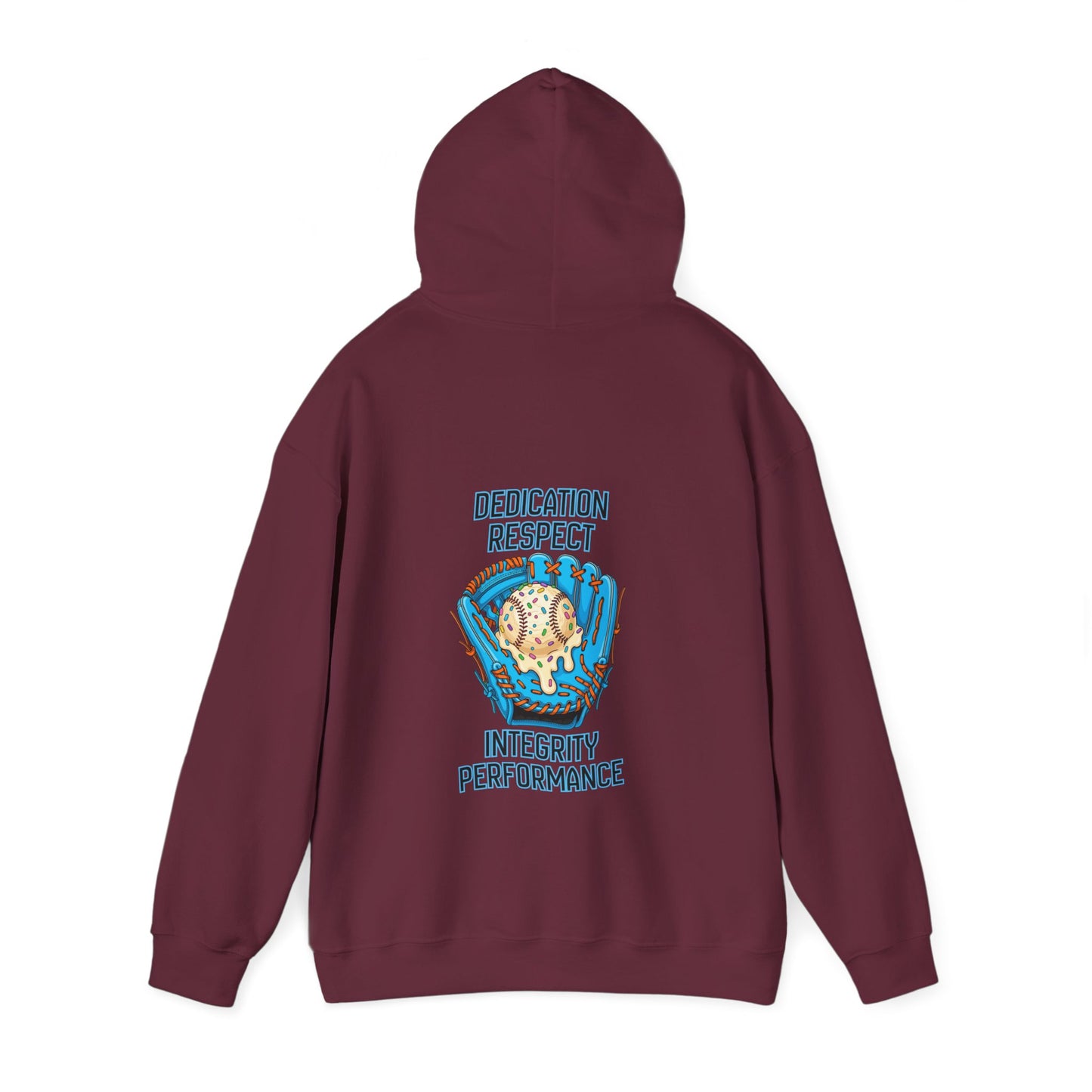 Adult Hoodie — "DRIP" Baseball 'Dedication, Respect, Integrity, Performance' Hoodie