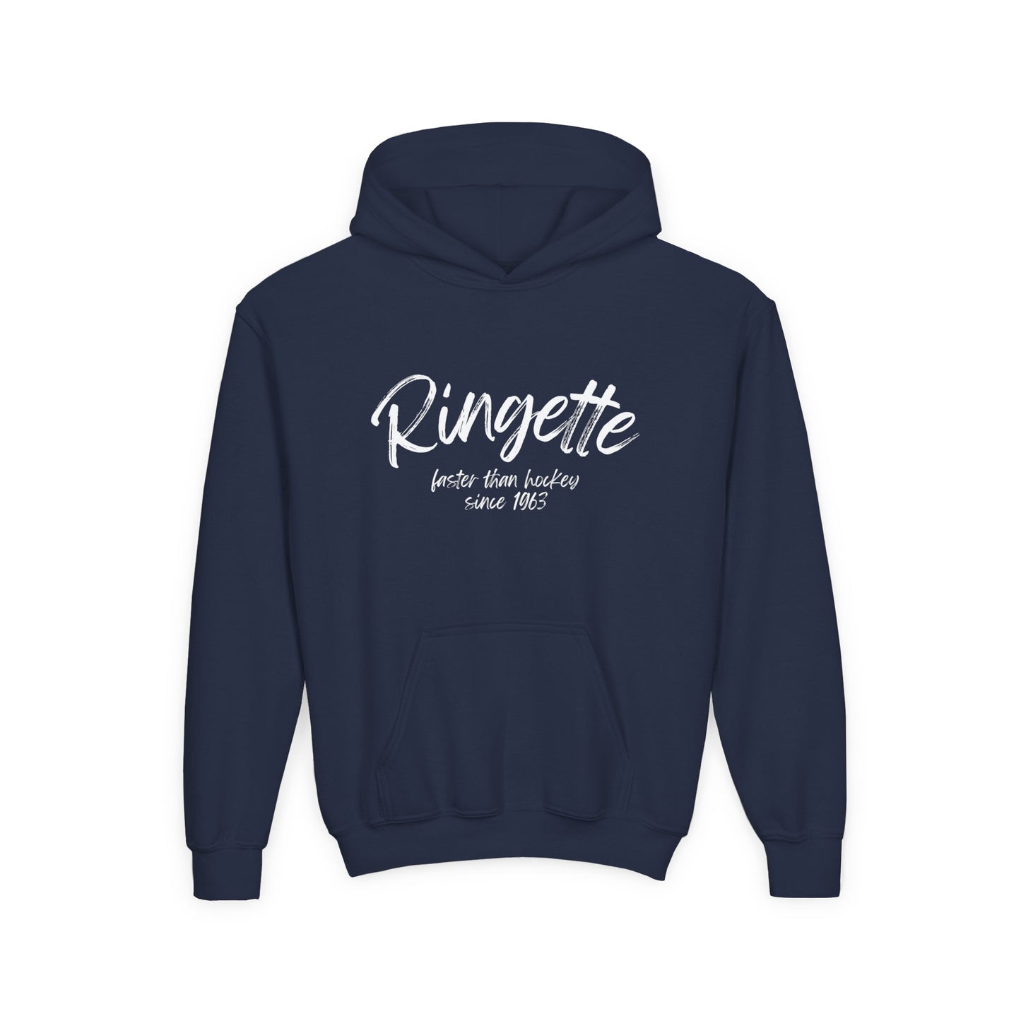 Ringette - Faster Than Hockey Since 1963 - Youth Ringette Hoodie