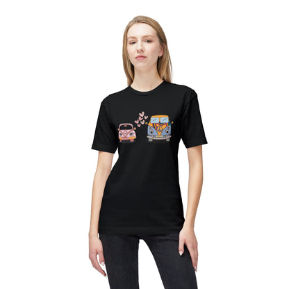 Retro VW Love Bug and Bus T-Shirt