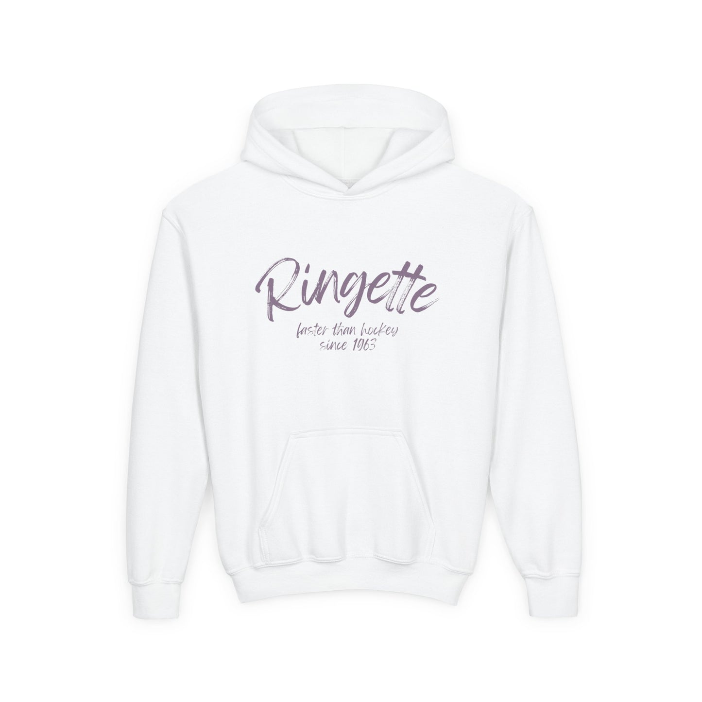 Ringette - Faster Than Hockey Since 1963 - Youth Ringette Hoodie