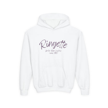 Ringette - Faster Than Hockey Since 1963 - Youth Ringette Hoodie