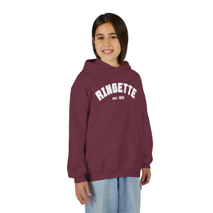 Ringette est. 1963 - Youth Varsity Arch Hoodie