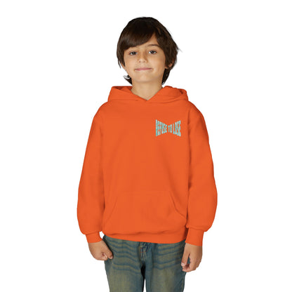 Youth Hoodie – “Refuse to Lose” Melting Baseball Graphic Hoodie
