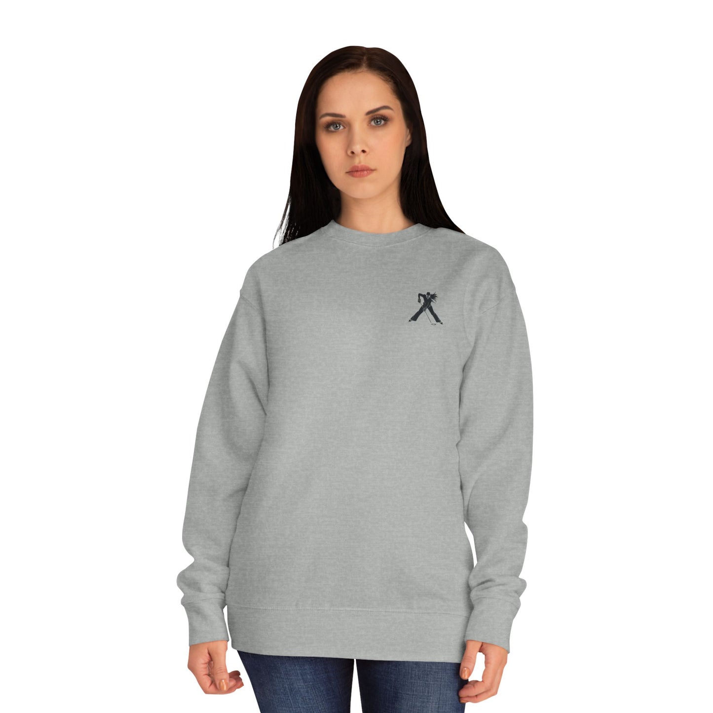Ringette Player Crewneck Sweatshirt