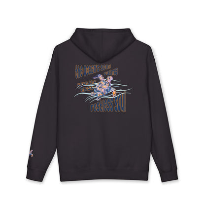 'The Ocean's Song Calms Even The Most Restless Soul' - Sea Turtle Graphic Hoodie