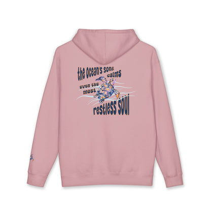 'The Ocean's Song Calms Even The Most Restless Soul' - Sea Turtle Graphic Hoodie