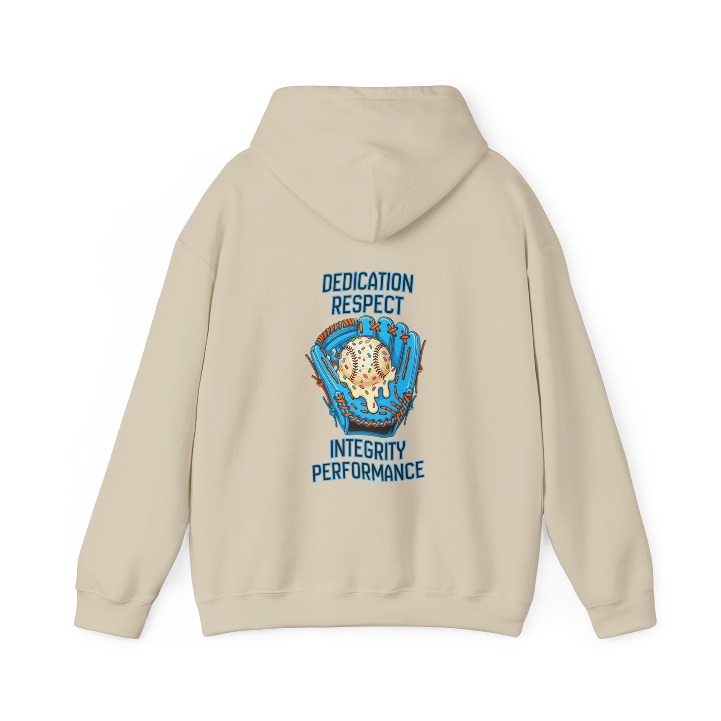 Adult Hoodie — "DRIP" Baseball 'Dedication, Respect, Integrity, Performance' Hoodie