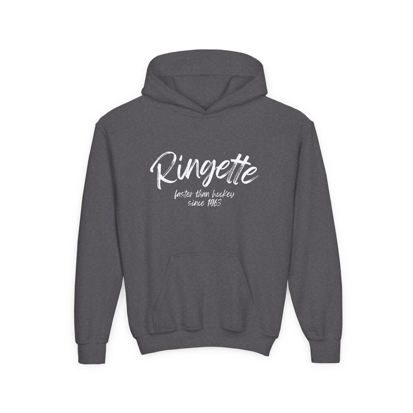 Ringette - Faster Than Hockey Since 1963 - Youth Ringette Hoodie
