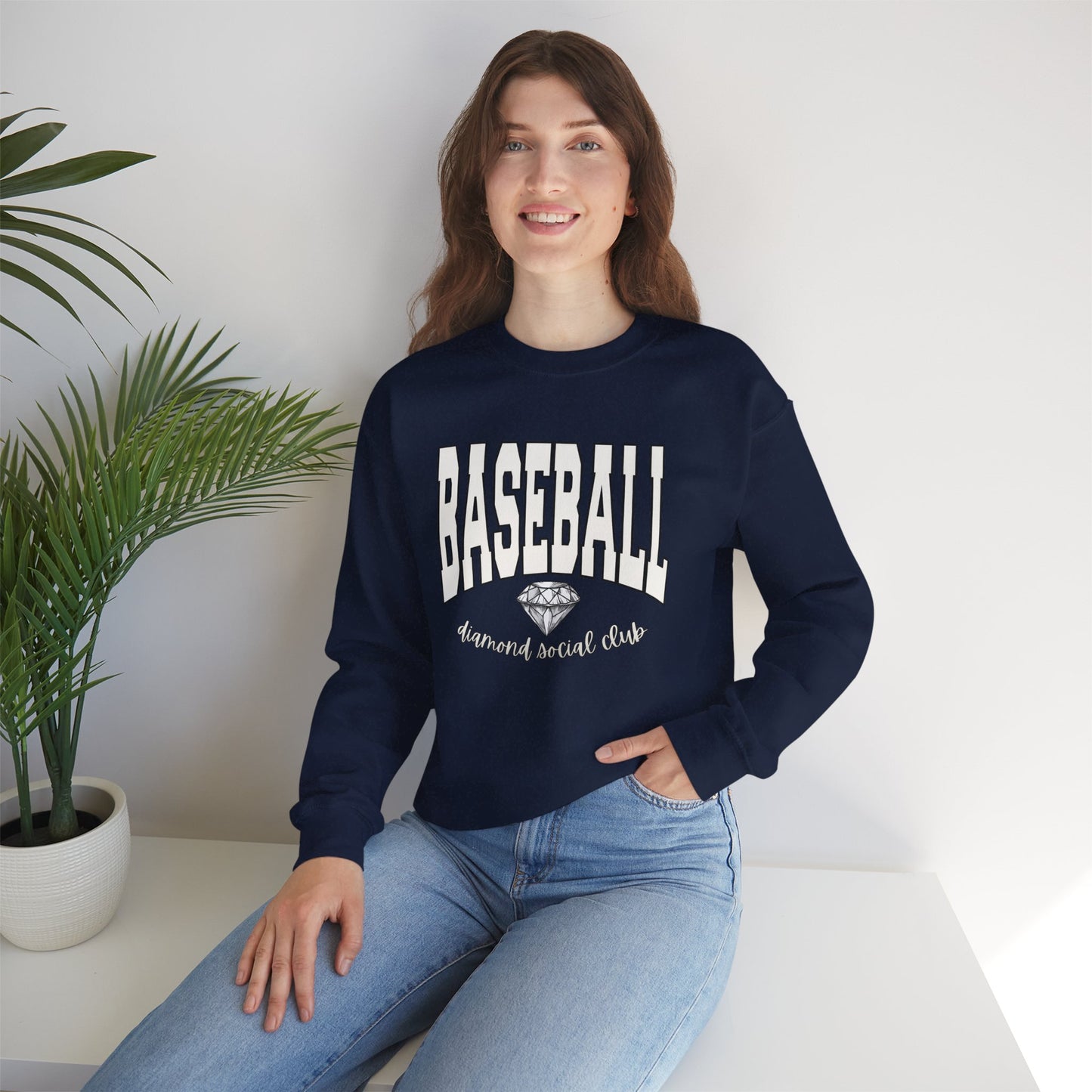 Baseball Diamond Social Club Crewneck Sweatshirt