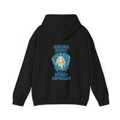 Adult Hoodie — "DRIP" Baseball 'Dedication, Respect, Integrity, Performance' Hoodie