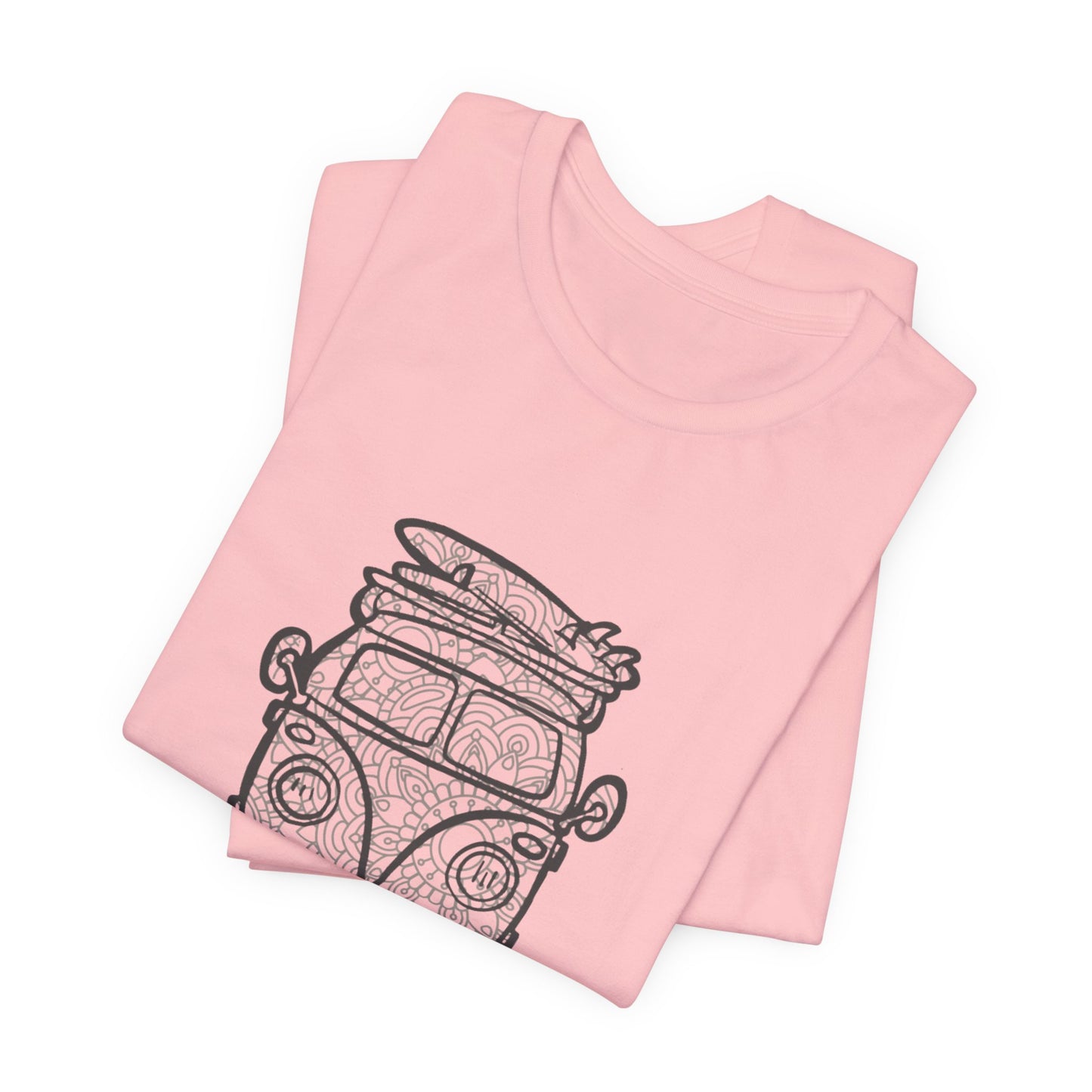 Vintage VW Mandala Surf Van T‑Shirt