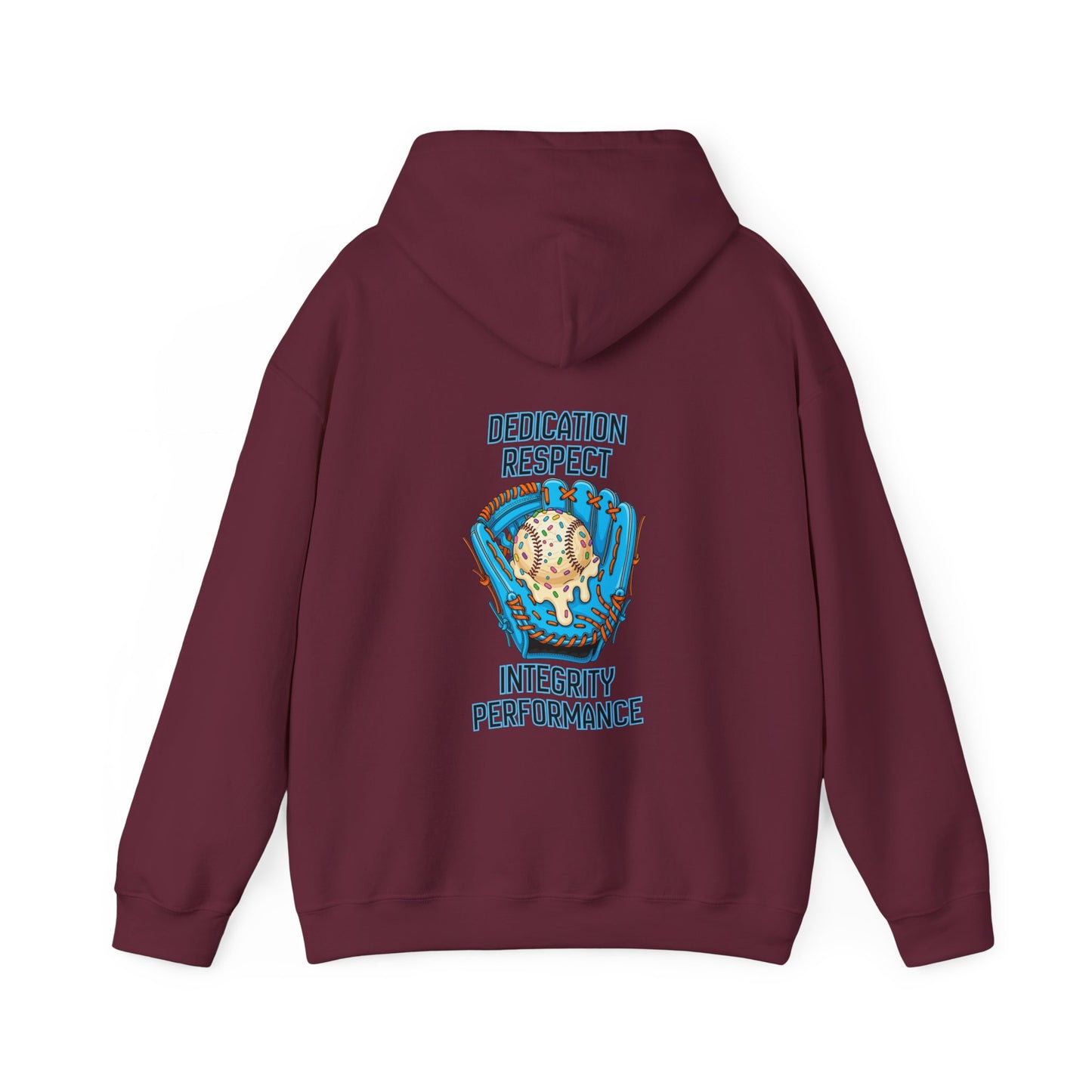 Adult Hoodie — "DRIP" Baseball 'Dedication, Respect, Integrity, Performance' Hoodie