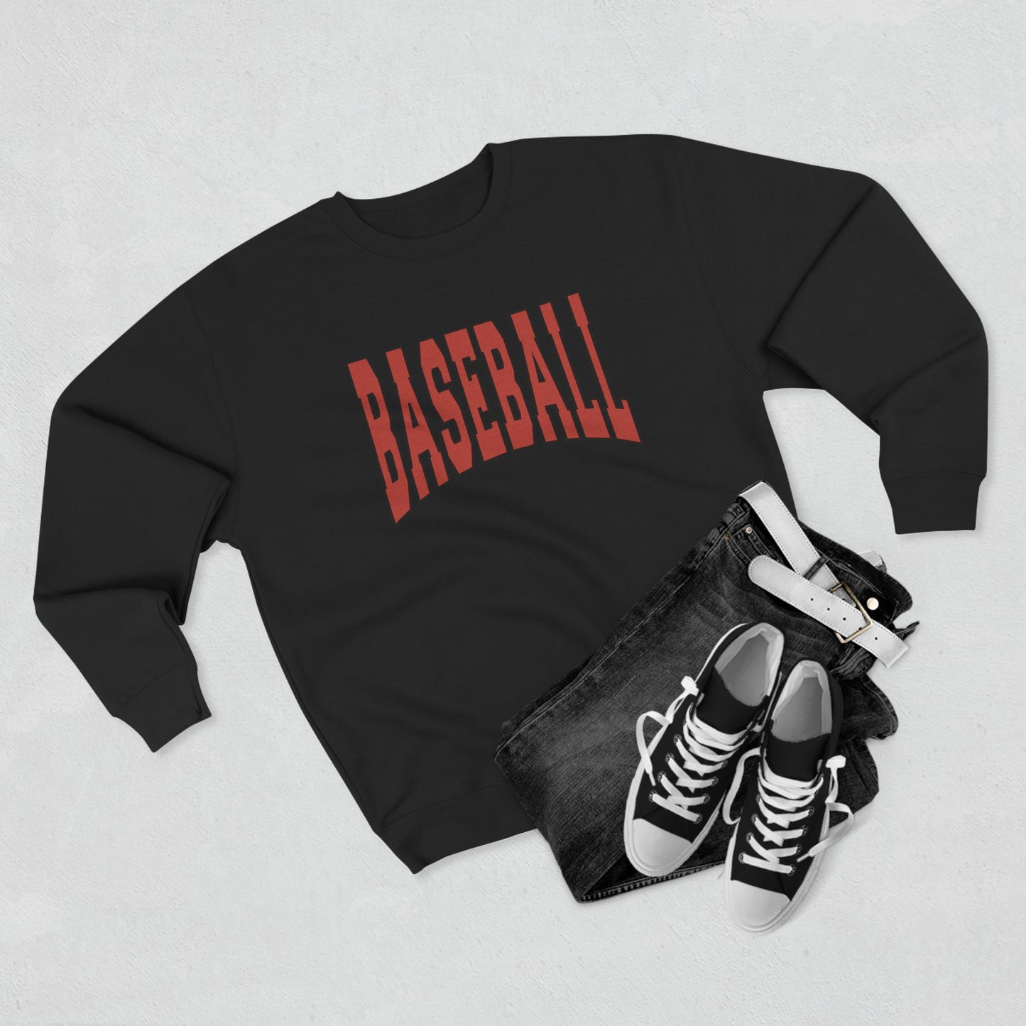Baseball - Varsity Arch Crewneck Sweatshirt