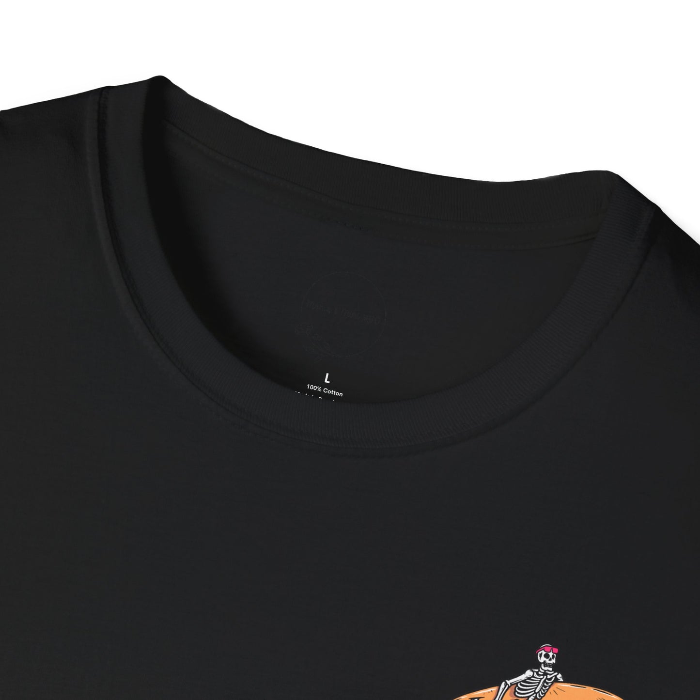 Skeleton Surfer, "Life's a Wave Catch It" Unisex T-Shirt