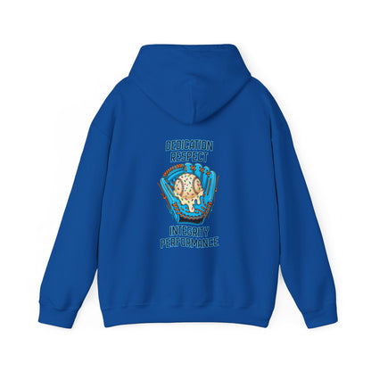 Adult Hoodie — "DRIP" Baseball 'Dedication, Respect, Integrity, Performance' Hoodie