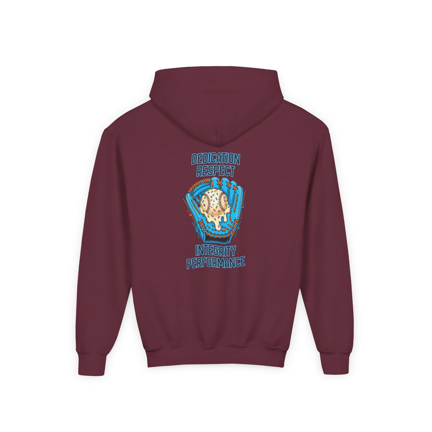 Youth Hoodie — "DRIP" Baseball - ‘Dedication, Respect, Integrity, Performance’