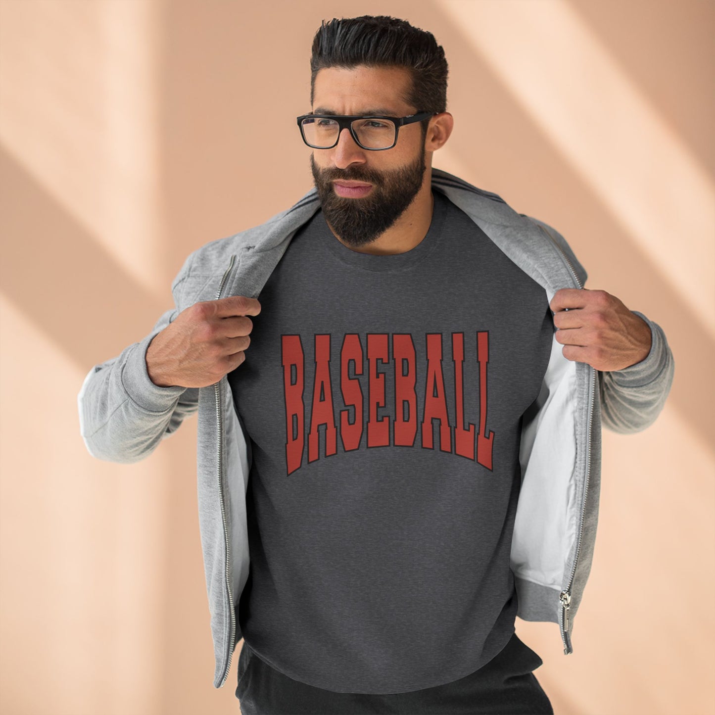 Baseball - Varsity Arch Crewneck Sweatshirt