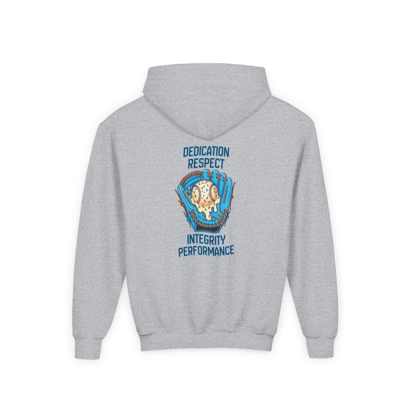 Youth Hoodie — "DRIP" Baseball - ‘Dedication, Respect, Integrity, Performance’