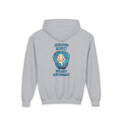 Youth Hoodie — "DRIP" Baseball - ‘Dedication, Respect, Integrity, Performance’