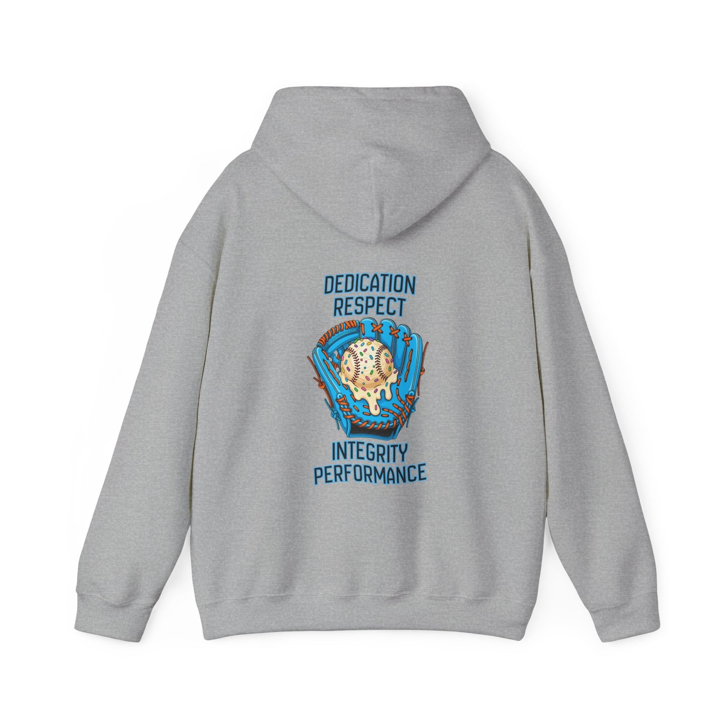 Adult Hoodie — "DRIP" Baseball 'Dedication, Respect, Integrity, Performance' Hoodie