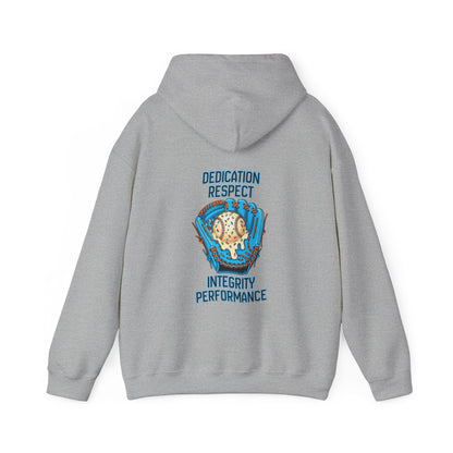 Adult Hoodie — "DRIP" Baseball 'Dedication, Respect, Integrity, Performance' Hoodie