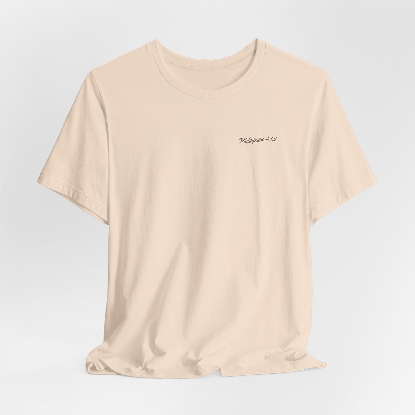 Philippians 4:13 Unisex T-Shirt - "I Can Do All Things Through Christ"
